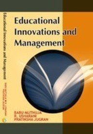 Stock image for Educational Innovation and Management for sale by Books in my Basket