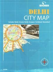9789380262215: Eicher City Map: Delhi