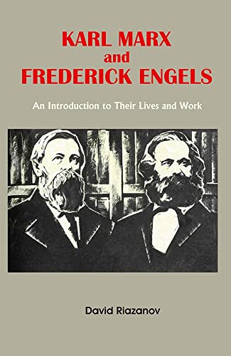 9789380303093: KARL MARX and FREDERICK ENGELS: An Introduction to Their Lives and Work