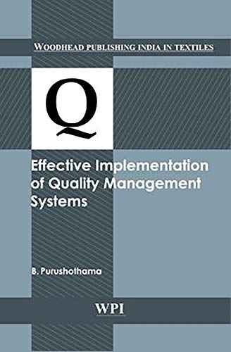 Stock image for Effective Implementation of Quality Management System for sale by Books Puddle