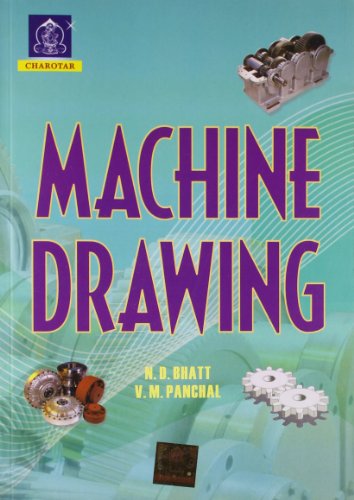 9789380358888: Machine Drawing [Paperback] [Jan 01, 2014] BHATT