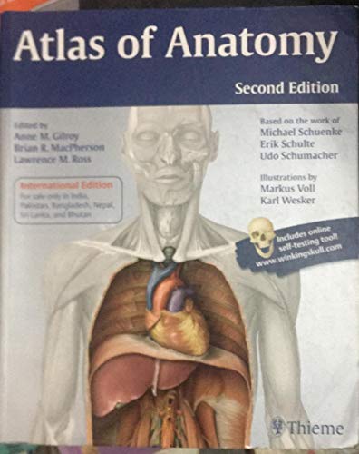 Imagen de archivo de Atlas of Anatomy (Plus Winking Skull) a la venta por SecondSale