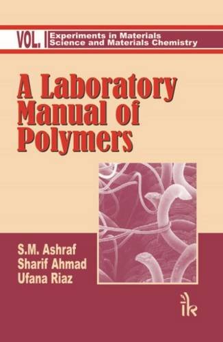 Stock image for A Laboratory Manual of Polymers, Vol I, 2E for sale by Books in my Basket