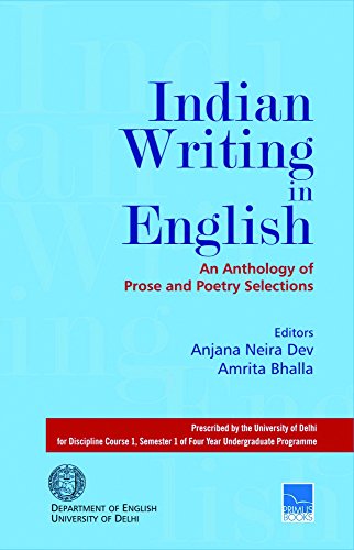 9789380607979: Indian Writing In English: An Anthology Of Prose Poetry Selection [Hardcover]