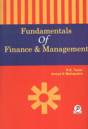 Beispielbild fr Fundamentals of Finance and Management zum Verkauf von Vedams eBooks (P) Ltd
