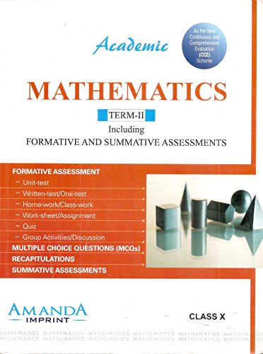 Stock image for Academic Mathematics Term-II X for sale by Majestic Books
