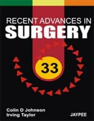 Imagen de archivo de Recent Advance in Surgery - 33 a la venta por Books Puddle