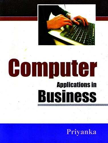 Beispielbild fr Computer Applications In Business zum Verkauf von Books Puddle