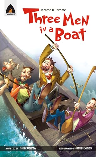 Beispielbild fr Three Men in a Boat: The Graphic Novel (Campfire Graphic Novels) zum Verkauf von Half Price Books Inc.