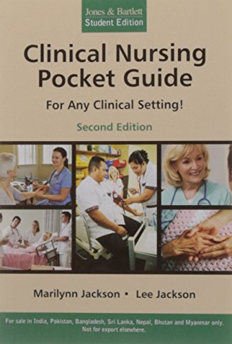 Imagen de archivo de Clinical Nursing Pocket Guide a la venta por Majestic Books