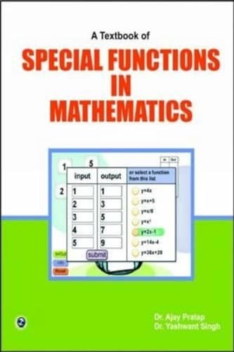 Immagine dell'editore per A Textbook of Special Functions in Mathematics venduto da Biblios