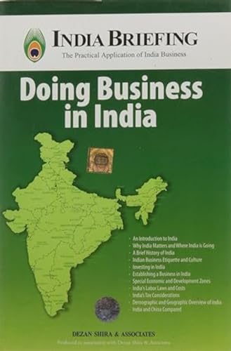 Imagen de archivo de Doing Business in India a la venta por PBShop.store US