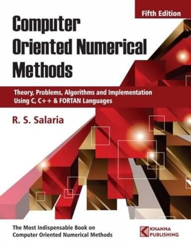 Stock image for Computer Oriented Numerical Methods for sale by dsmbooks