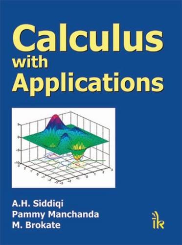 9789381141328: Calculus with Applications