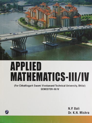 Stock image for Applied Mathematics - III/IV for sale by Books Puddle