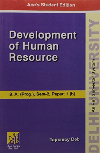 Stock image for Development of Human Resource for sale by Books Puddle