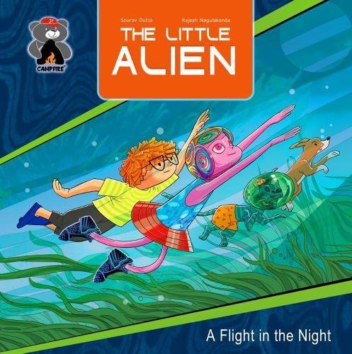Imagen de archivo de Little Alien: The Flight in the Night (Campfire Graphic Novels) a la venta por Books Puddle