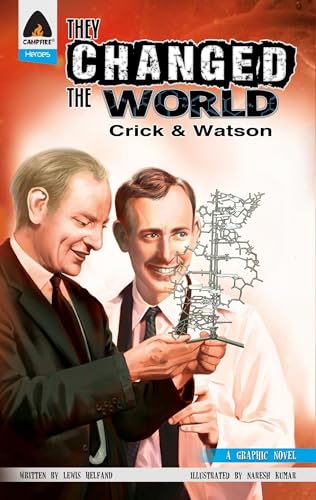 Imagen de archivo de They Changed the World: Crick & Watson - The Discovery of DNA (Campfire Graphic Novels) a la venta por Bellwetherbooks