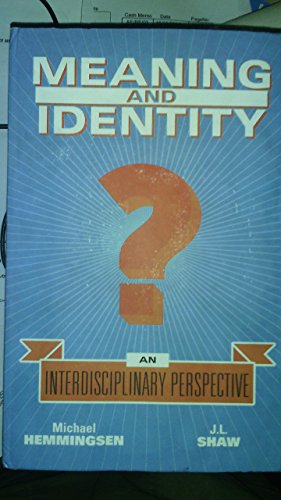 9789381209172: Meaning & Identity:An Interdisciplinary Perspective