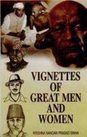 Stock image for Vignettes of Great Men and Women for sale by Vedams eBooks (P) Ltd