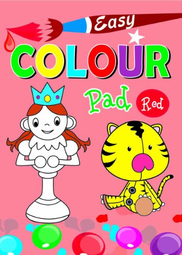 9789381438176: Easy Colour Pad - Red [Paperback] [Jan 01, 2017] LS Editorial Team