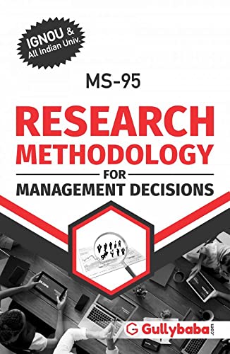 Stock image for Research Methodology for Management Decisions (MS-95) for sale by Books Puddle