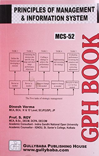 9789381638712: MCS-052 Principles of Management & Information Systems