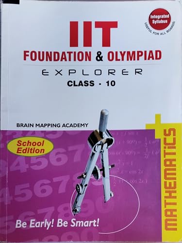 9789382058441: IIT Foundation & Olympiad Explorer Class - 10 - Maths