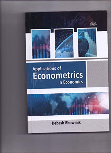 Stock image for Applications of Econometrics in Economics for sale by Books Puddle