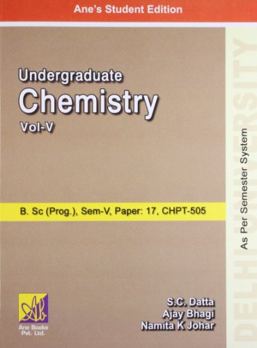 Stock image for Undergraduate Chemistry for sale by Books Puddle