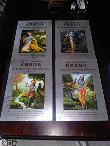 Stock image for The Stories of Krishna (In 4 Vol.) (Childrens book) Hardcover ? Box set, January 1, 2014 by A. C. Bhaktivedanta Swami Prabhupada (Author) for sale by Front Cover Books