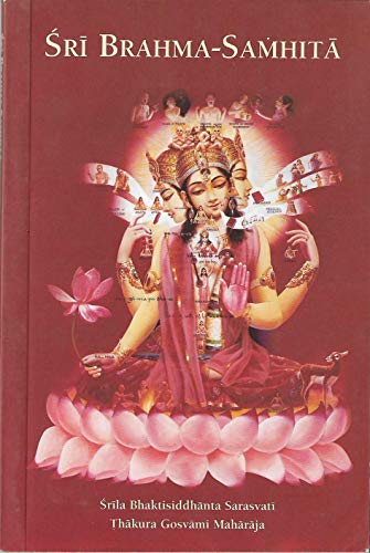 Stock image for Sri Brahma Samhita- Prayers Of Lord Brahma for sale by HPB-Diamond