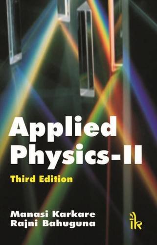 Stock image for APPLIED PHYSICS-II 3E for sale by Revaluation Books