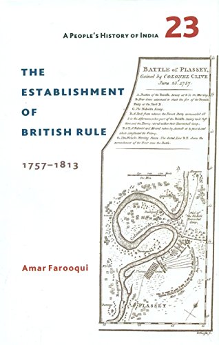 9789382381495: The Establishment of British Rule 1757-1813