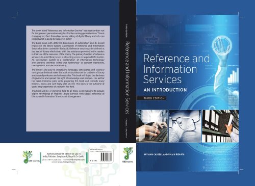 Stock image for Reference And Information Services An Introduction for sale by Irish Booksellers