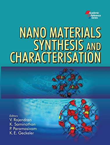 Stock image for Nano Materials Synthesis And Characterisation for sale by Books in my Basket