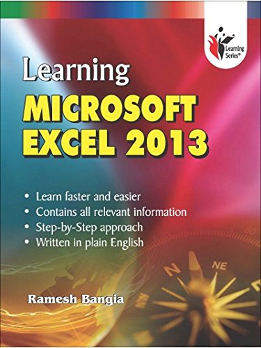 Imagen de archivo de Learning Microsoft Excel 2013 a la venta por Books Puddle