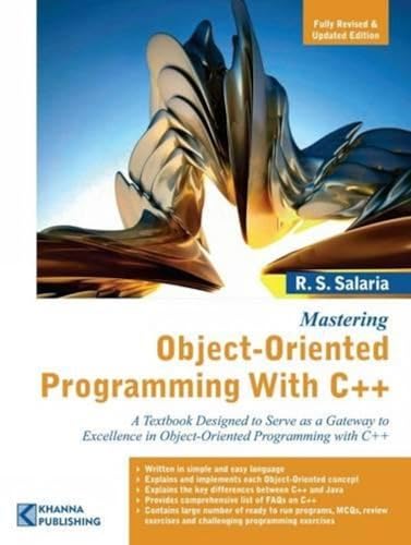 Stock image for Mastering Object Oriented Programming with C++ for sale by dsmbooks