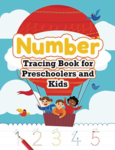 Imagen de archivo de Number Tracing Book for Preschoolers and Kids: Trace Numbers Practice Workbook for Pre K, Kindergarten and Kids, Number Tracing Book a la venta por GF Books, Inc.