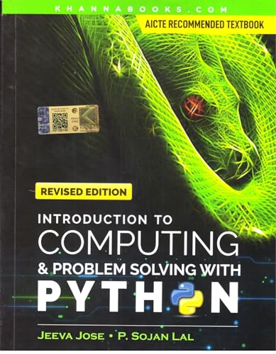 Stock image for Introduction to Computating & Problem Solving Through Python for sale by Books Puddle