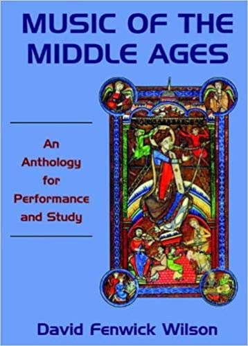 9789382661023: Music of the Middle Ages: An Anthology for Performance and Study