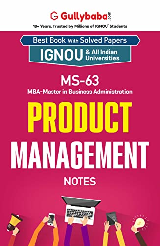 Stock image for MS-63 Product Management for sale by Books Puddle