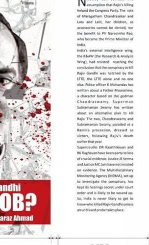 9789382711476: Assassination of Rajiv Gandhi: An Inside Job?