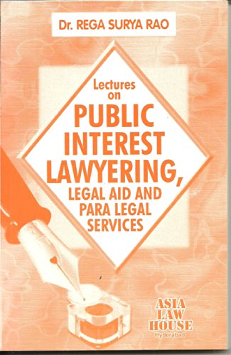 Stock image for Lectures on Public Interest Lawyering for sale by dsmbooks