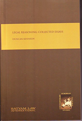 Imagen de archivo de Legal Reasoning: Collected Essays a la venta por Books in my Basket