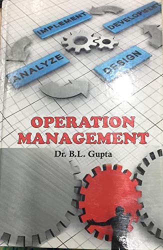 Stock image for Operation Management for sale by Books Puddle