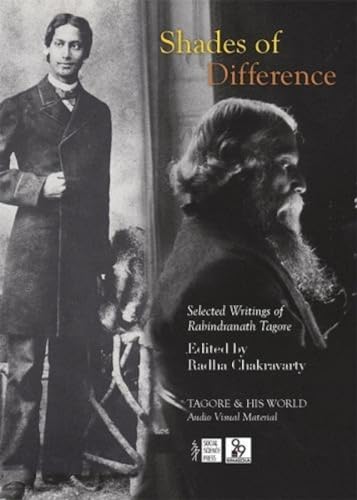 9789383166084: Shades of Difference: Selected Writings Of Rabindranath Tagore (With Audio Visual Material Tagore & His World)