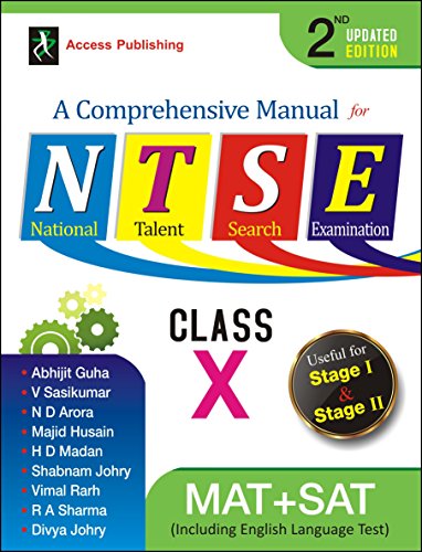 9789383454396: A Comprehensive Manual For Ntse For Class X