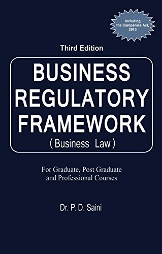 Stock image for Business Regulatory Framework (Third Edition) for sale by Books Puddle