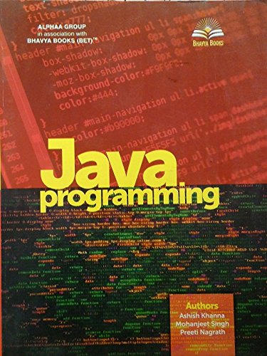 9789383992065: Java Programming